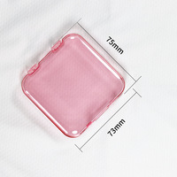 Presse en plastique sur la boîte de rangement des ongles affichage conteneur de stockage ongles étuis d'emballage pour Salon maison bricolage ongles fournitures