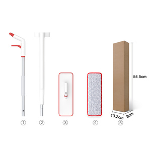 Household <strong>Wall</strong> Cleaning Microfiber Equipment <strong>Mop</strong> Self Wash and Lazy Squeeze Dry Self Wringing Flat <strong>Mop</strong> - Product Image 6