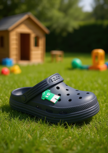 Sandali Zoccoli per Bambini Taglia 21 con Spille Animate, Scarpe Estive per Ragazzi in Materiale EVA, Stile Slip-On - Product Image 2