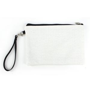 Bolsas de Cosméticos Personalizadas al por Mayor con Forro, Prácticas Bolsas de Maquillaje de Lino y Algodón para Sublimación para Mujer - Product Image 2