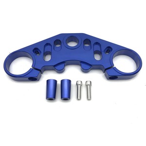 Servicio de Mecanizado CNC de Alta Precisión para Piezas de Aluminio Personalizadas, Mecanizado CNC a Medida, Abrazaderas Triples Anodizadas - Product Image 1