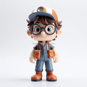 Anime Figure with Game Character 3D PVC Cartoon Figure Promotional Toys with 2.5inch