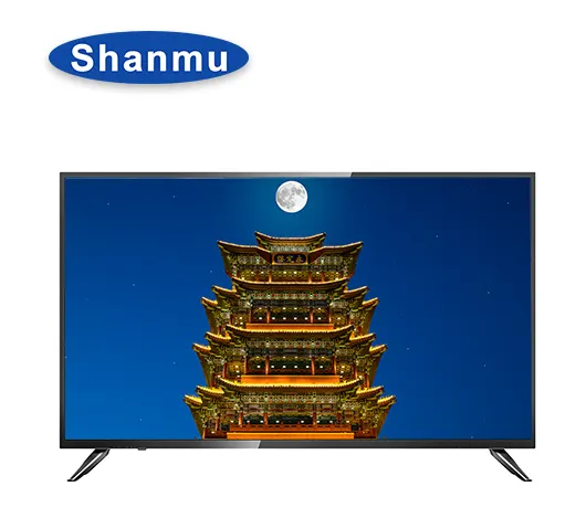 CKD/SKD 주문 DVB-T2/S2 32 40 50 55 인치 텔레비전 세트 4K 스마트 LED TV