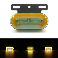 Feu de gabarit latéral 24 LED 24V de haute qualité ABS+LED 3W avec garantie 1 an pour remorque/camion/tracteur - Nouvelle version de modernisation/amélioration