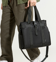 Sac fourre-tout fonctionnel à boucle rapide pour homme, mallette de travail convertible avec large sangle, sac à main pour ordinateur portable, idéal pour les activités de plein air, les affaires décontractées, les week-ends et les voyages