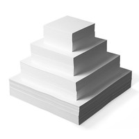 Wholesale Thick White Cardboard Sheets Rigid Hard Paper Raw Material for Custom Gift Box Packaging Printing