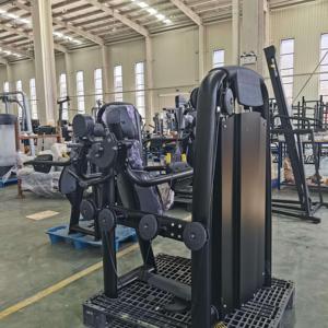 Machine de fitness No.4 en acier <span class=keywords><strong>pour</strong></span> exercices de pectoraux (Pec Deck, Pec Fly), équipement de sport <span class=keywords><strong>pour</strong></span> pectoraux, dénts arrière, biceps et <span class=keywords><strong>triceps</strong></span>, à charge par pin. - Product Image 3