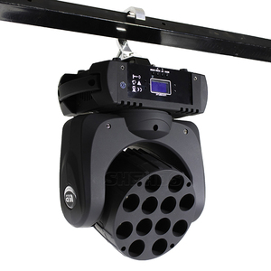 <span class=keywords><strong>Lyre</strong></span> Beam 12x12W RGBW 4 en 1 Mélange de couleurs Wash Dj Mini <span class=keywords><strong>LED</strong></span> Moving Head Light - Product Image 3