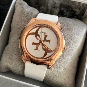 Reloj de Lujo <span class=keywords><strong>para</strong></span> Mujer <span class=keywords><strong>Guess</strong></span> W0911L3, Caja de Acero Inoxidable de 40 mm, Correa de Silicona, Cronógrafo de Cuarzo, Resistente al Agua hasta 50 m - Product Image 5