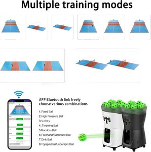 Fivek <span class=keywords><strong>2026</strong></span> BESTSELLER PUSUN PP MINI PRO Pickleball-Ballwurfmaschine 8-60 km/h Geschwindigkeitsbereich und 14m Distanz für Fertigkeitstraining - Product Image 4