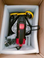 Rectifieuse de béton portable à trois têtes Meuleuse de sol en béton Polisseuse Surface avec aspirateur anti-poussière