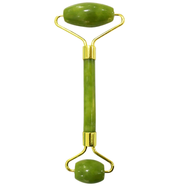 Green jade roller