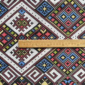 Tissu imprimé numérique style lin tissé <span class=keywords><strong>en</strong></span> gros et au détail pour nappes de table pour garçons, coussins pour animaux de compagnie, lits pour chiens et travaux manuels - Product Image 5