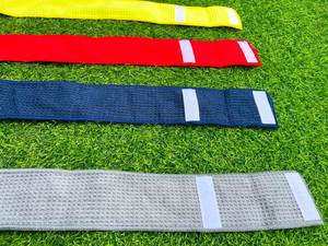 Serviette de sport en microfibre personnalisée avec logo, à scratch, pour le football – Offre spéciale - Product Image 4