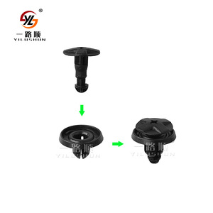 Auto <b>Push</b> In Expansion Buckle B67 16.5mm 19.8mm 9mm 8mm Nylon Clip For <b>Car</b> Repair Replacement Part - Product Image 4