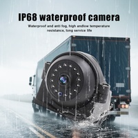 Sistema de Cámara con Cable para RV, Kit de Respaldo 4G para Camiones y Tractores, Sensor de Reversa para Seguridad del Automóvil, Resistente al Agua, Visión Nocturna