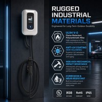 Chargeur EV réglable 7/11/22 kW avec écran tactile 5 pouces, WiFi, Bluetooth, OCPP1.6 pour la recharge de véhicules électriques résidentiels et commerciaux