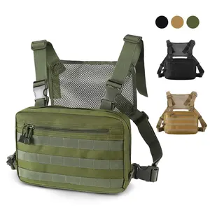 suppliers multi-function molle vest bag edc tactical chest rig bag