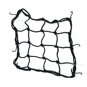 40*40cm Motorcycle 6 Hooks 25 Redes <strong>Helmet</strong> Luggage <strong>Mesh</strong> <strong>Net</strong> Fuel Tank <strong>Web</strong> Cargo Bungee Retrofit/Upgrade - Product Image 1