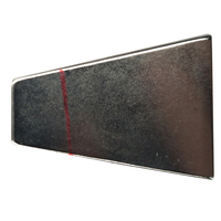 Harga Pabrik Magnet Ndfeb Bumi Jarang N48SH Magnet Busur Neodymium Trapesium untuk Generator Turbin Angin