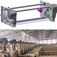 Tissage textile 800 tr/min Double buse Niupai Cam Dobby métier à tisser à jet d'eau