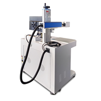 Nouvelle machine de marquage laser à fibre de bureau 20W 30W 50W 60W 100W pour bouteilles et tasses en acier inoxydable BMP/DXF/AI/DWG/DST CNC Écologique