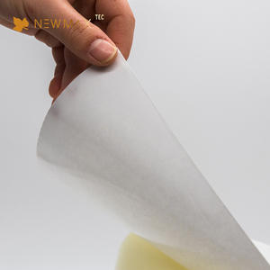 Papier adhésif <span class=keywords><strong>miroir</strong></span> blanc brillant, papier adhésif enduit de couche de protection - Product Image 2