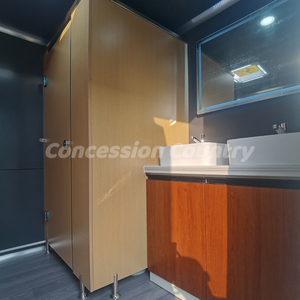 Remolque de baño portátil de lujo <span class=keywords><strong>para</strong></span> exteriores de nuevo diseño <span class=keywords><strong>para</strong></span> <span class=keywords><strong>bodas</strong></span> y eventos Camping caravana remolque de baño móvil - Product Image 4