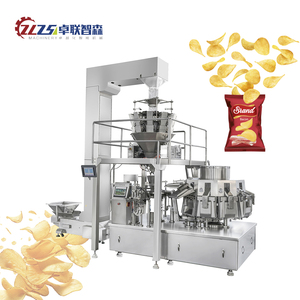 Machine verticale d'emballage de chips de pomme de terre snack Lays Chin Chin <span class=keywords><strong>Bingo</strong></span> Pringles Sipsi Clamshell Popcorn Chips Machine d'emballage - Product Image 4