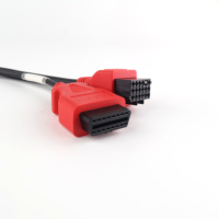 Câble de diagnostic ABS pour camion Knorr-Bremse, adaptateur répartiteur en Y OBD2 16 broches pour diagnostic du système de freinage des poids lourds
