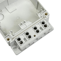 Medidor eléctrico monofásico trifásico prepago inteligente, carcasa IP65 ABS/PC, medidor de teclado electrónico multifuncional remoto