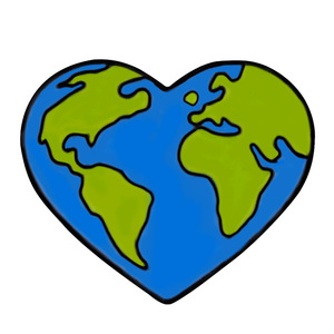 Badge en métal émaillé « Protect Earth Heart World Map » en alliage, personnalisable, pour <span class=keywords><strong>la</strong></span> sensibilisation environnementale, accessoire vestimentaire, vente en gros - Product Image 5