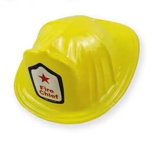 Chapeau de pompier en PVC plus épais <span class=keywords><strong>HLC</strong></span> avec autocollant personnalisé, chapeau de pompier, <span class=keywords><strong>casque</strong></span> de chantier biodégradable pour événement promotionnel - Product Image 3