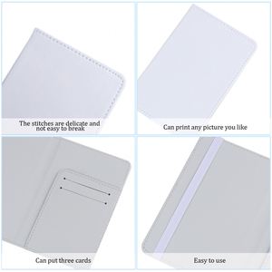 Fundas para Pasaportes Sublimables, Porta Pasaportes de Cuero PU con Diseño Personalizado Impreso por Sublimación - Product Image 6