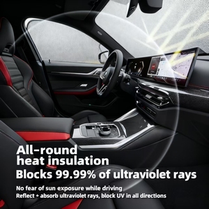 Film teinté pour vitres de voiture SUNTEK VLT 80, vision claire, anti-éblouissement, réfléchissant la <span class=keywords><strong>chaleur</strong></span>, isolant, 1,524*30M, 1 rouleau, film teinté pour vitres SUNTEK - Product Image 4