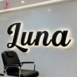Letrero Luminoso Chino Retroiluminado <span class=keywords><strong>con</strong></span> <span class=keywords><strong>Letras</strong></span> LED 3D, Fabricante de Letreros LED 3D para Exteriores, Logotipo Personalizado para Spa, Salón de <span class=keywords><strong>Uñas</strong></span>, Tienda, Negocio - Product Image 6