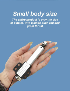 Attuatore Lineare Corsa 50mm Mini Cilindro Elettrico Asta di Spinta DC6/12/24V 6.4-188N Micro Motore di Spinta Lineare per Automazione Remota - Product Image 5