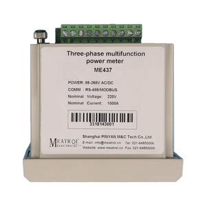 ME437 เครื่องทดสอบไฟฟ้าแบบเรียลไทม์เครื่องวิเคราะห์มิเตอร์ไฟฟ้าแบบเฟสพร้อมเครื่องบันทึกข้อมูลเครื่องทดสอบไฟฟ้า - Product Image 5