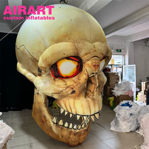 Horrible FESTIVAL DE Halloween <span class=keywords><strong>monstruo</strong></span> de <span class=keywords><strong>Lago</strong></span> inflable, adornos de globo de fantasma negro inflable - Product Image 3