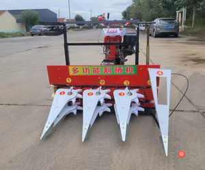 Mini-moissonneuse multifonctionnelle Petite tondeuse à main domestique pour le maïs Grain Foin Luzerne Summer Hay Reed Cutting Table - Product Image 4