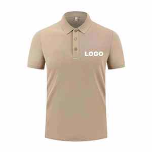 Chemises polo en coton personnalisées à manches courtes, douces pour la peau, avec logo personnalisé pour les promotions - Product Image 1