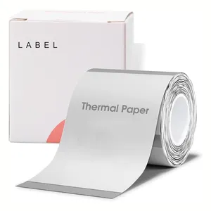 Rolo de papel térmico para impressão de etiqueta de supermercado, preço de mercadoria, etiqueta para fazer etiquetas, nome, data de trabalho, arquivo, etiqueta
