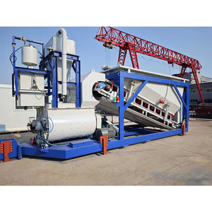 Di động xách tay mini Trailer gắn xi măng trộn thiết bị trạm trộn bê tông với tuổi thọ sau bán hàng tư vấn - Product Image 1