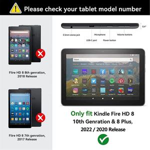 Funda Protectora para Kindle a Prueba de Golpes, Funda de Espuma EVA para Niños con Soporte, Carcasa Ligera para Tablet Kindle Fire HD 8 - Product Image 2