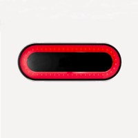 Panneau de carte à puce LED COB personnalisé Batterie rechargeable 2V 1W Module COB de couleur rouge jaune pour casque Scooter Bike Riding Light