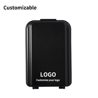 Caja de seguridad con cerradura de contraseña para montar en la pared, con código de 4 dígitos que se puede cambiar y la llave también se puede usar para abrir. Equipada con llaves.