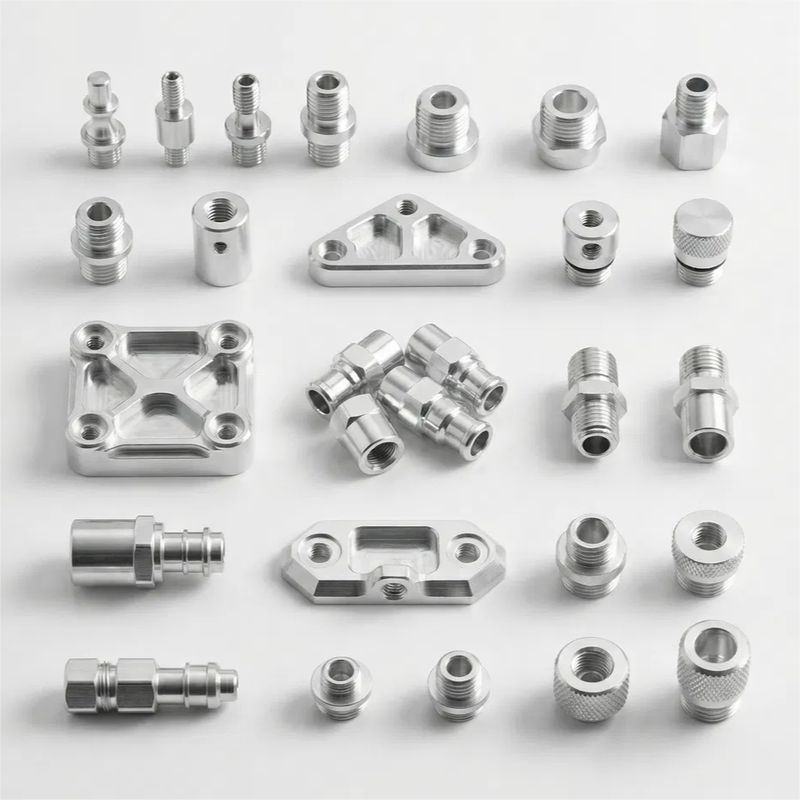 Custom CNC Turning 6061 Aluminum Precision