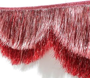 Guirnalda <span class=keywords><strong>de</strong></span> Oropel Dorado <span class=keywords><strong>de</strong></span> 2 Capas y 6 Pies para Navidad 2026, Venta al Por Mayor - Product Image 5