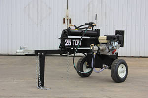 Divisor de troncos hidráulico de 24 toneladas Fendeuse Bois Holzspalter Divisor de troncos rápido - Product Image 6