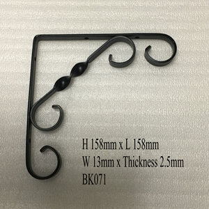 مثلث مثبت على الحائط المعدني ومسحوق فاخر رف رف زخرفي من الأرفف - Product Image 5